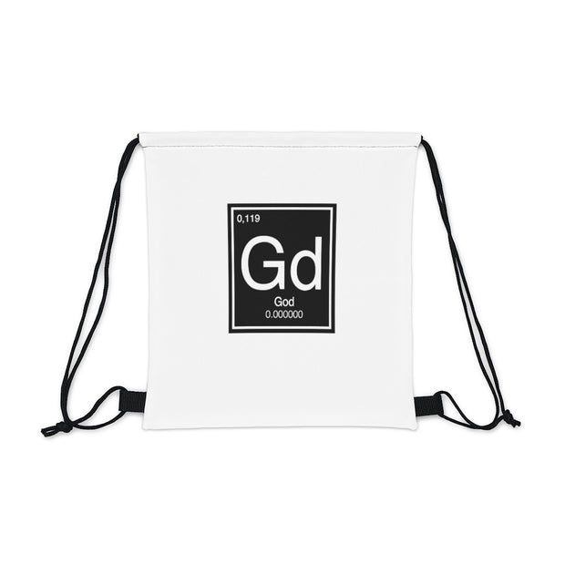 God Element Outdoor Drawstring Bag (White)