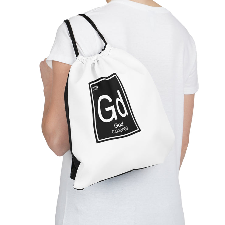 God Element Outdoor Drawstring Bag (White)